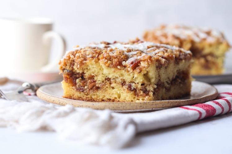 Satisfy your sweet tooth with a slice of our Pecan Sour Cream Coffee Cake