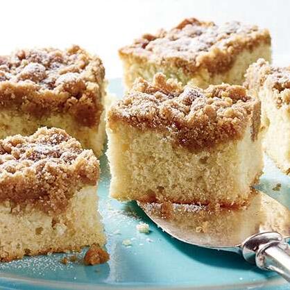  Satisfy your sweet tooth with this delicious and moist buttermilk coffee cake.