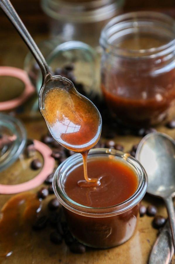  Satisfy your sweet tooth with this delicious coffee-caramel sauce.