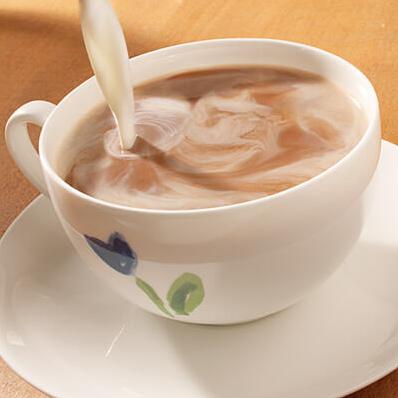  Savor the rich velvety texture of hazelnut cream with every sip.
