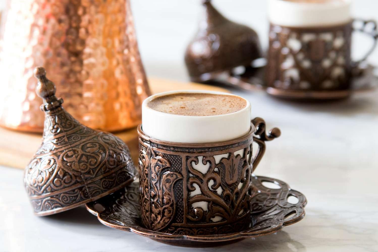  Savoring the rich aroma of Turkish coffee