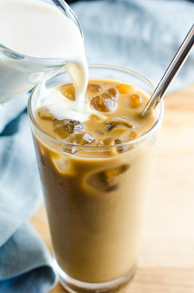  Say goodbye to boring iced coffee and hello to this amazing cream!
