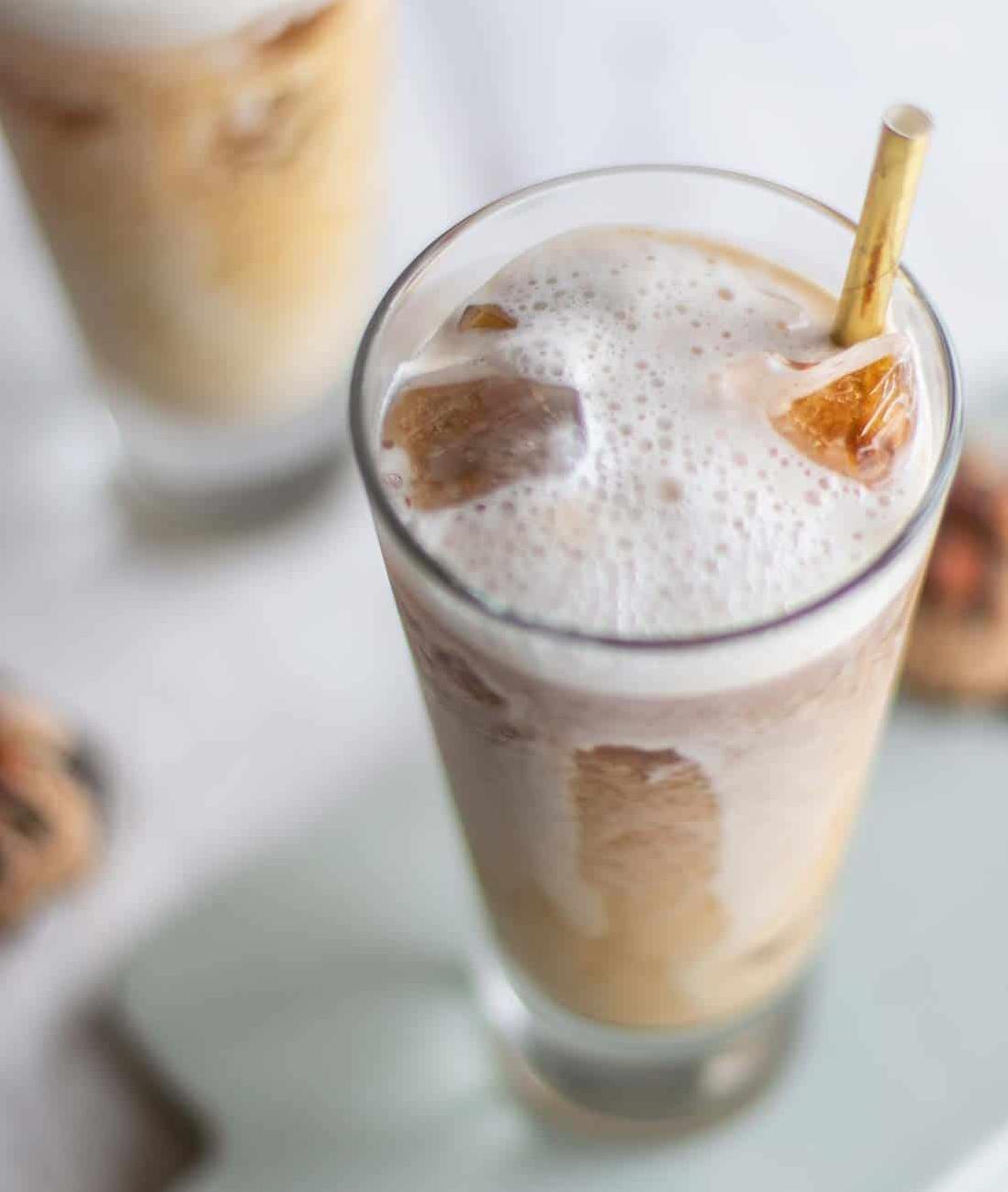  Say goodbye to the boring old cup of joe and hello to this delicious vanilla