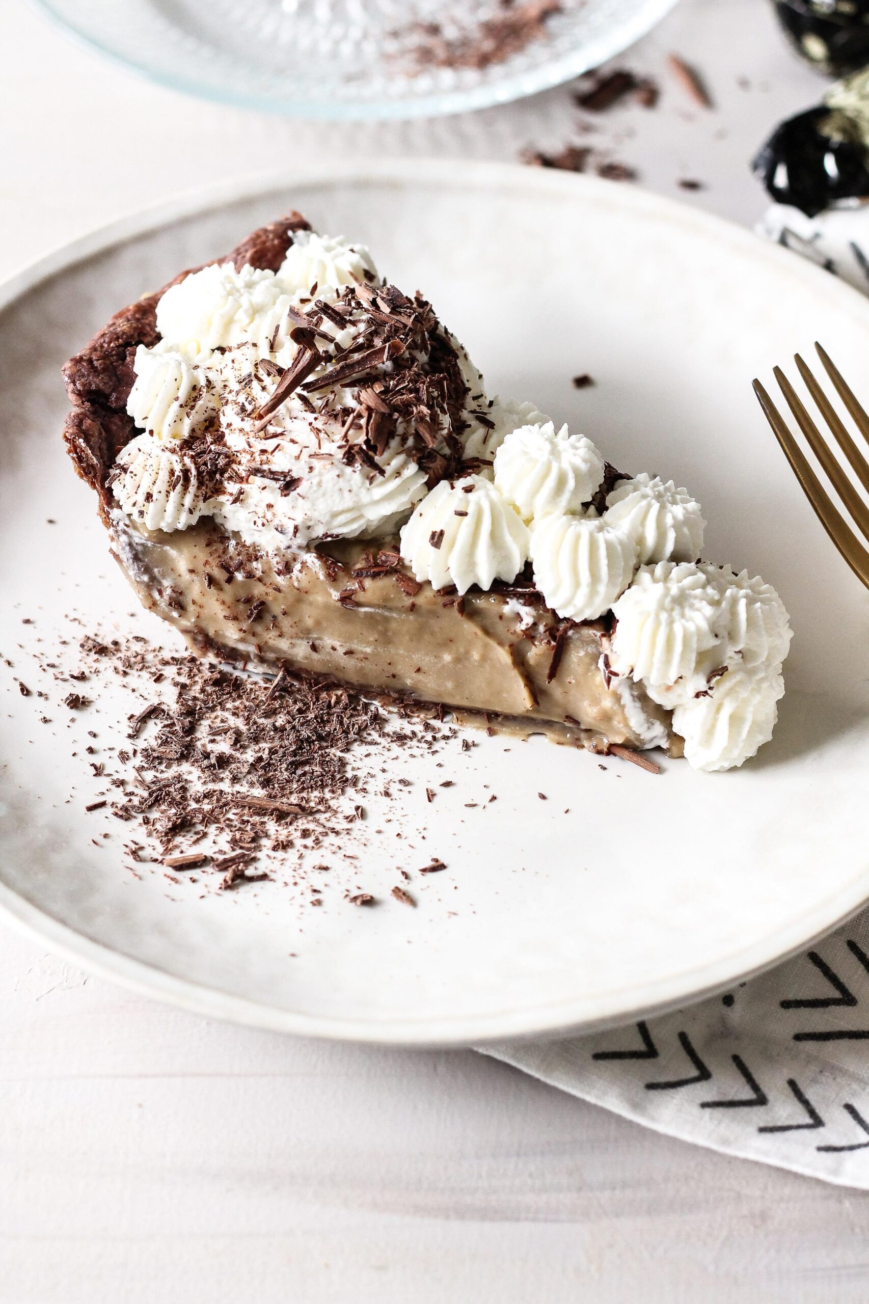  Sink your teeth into this heavenly coffee and cream pie!