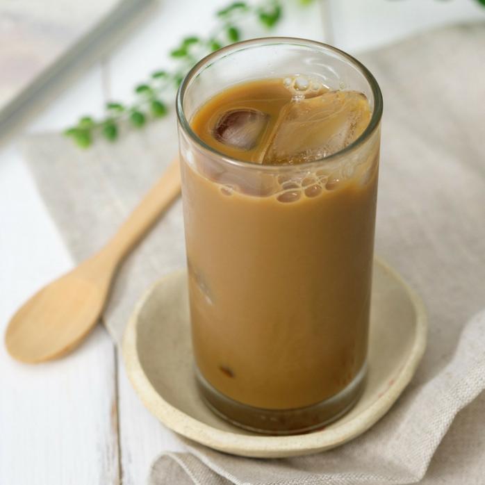  Sip on darkness in a glass with this delectable iced coffee.