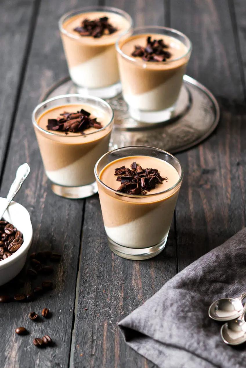  Smooth as silk and bursting with flavor – our Coffee/Vanilla Panna Cotta is a dessert worth indulging in.