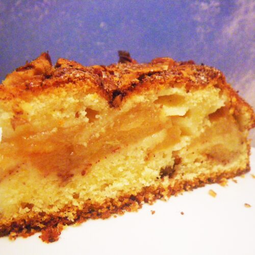 Sour Cream Apple Coffee Cake