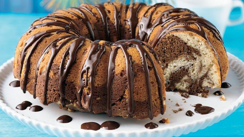 Indulge in Richness with Chocolate Swirl Coffee Cake