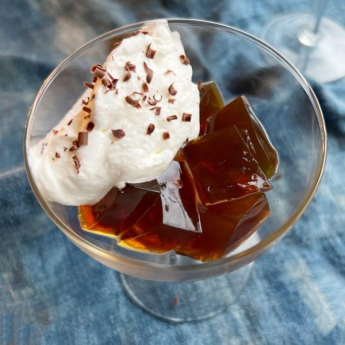  Spice up your afternoon pick-me-up with Orange Coffee Jello.