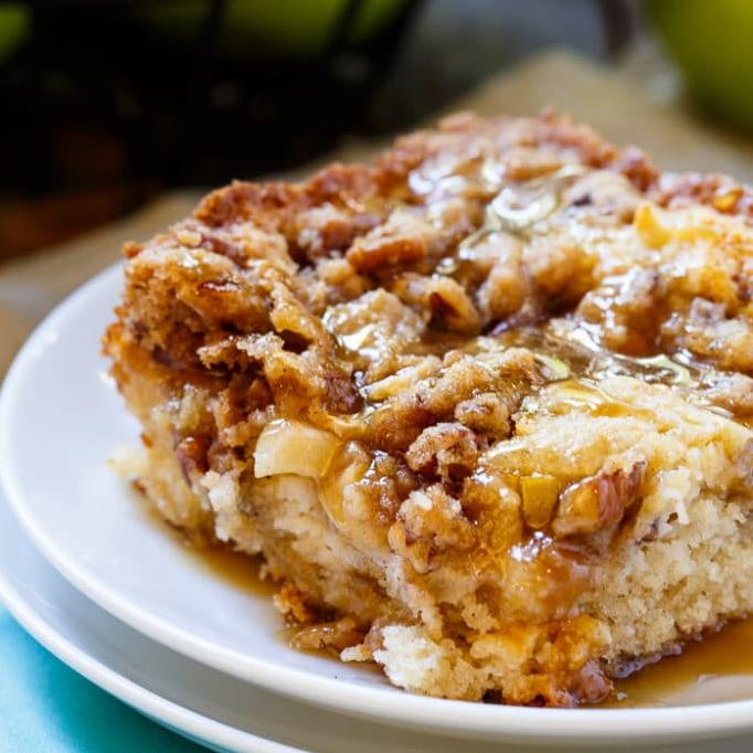 Spice up your life with this apple coffee cake!