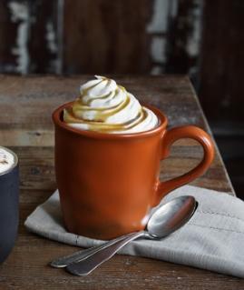 Spiced Buttered Rum Latte