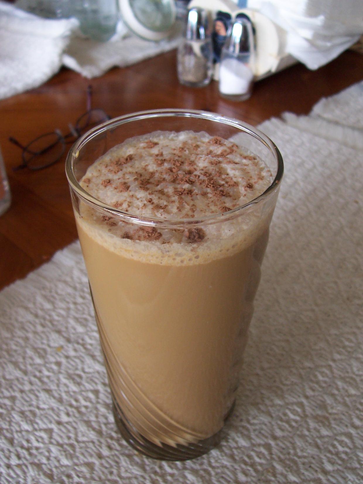 Spiced Coffee Frappe