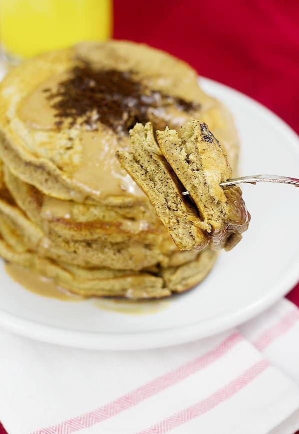  Stack up a breakfast like no other with these heavenly coffee creamer pancakes 🥞☕️