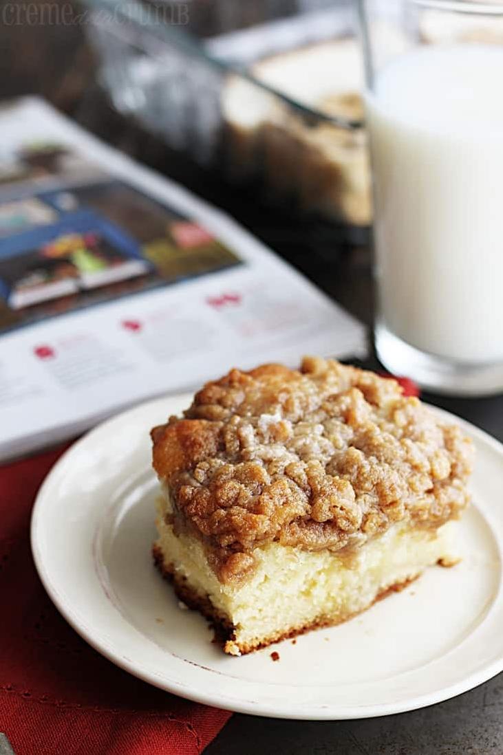 Start your day off right with a slice of this delicious Good Morning Coffee Cake.
