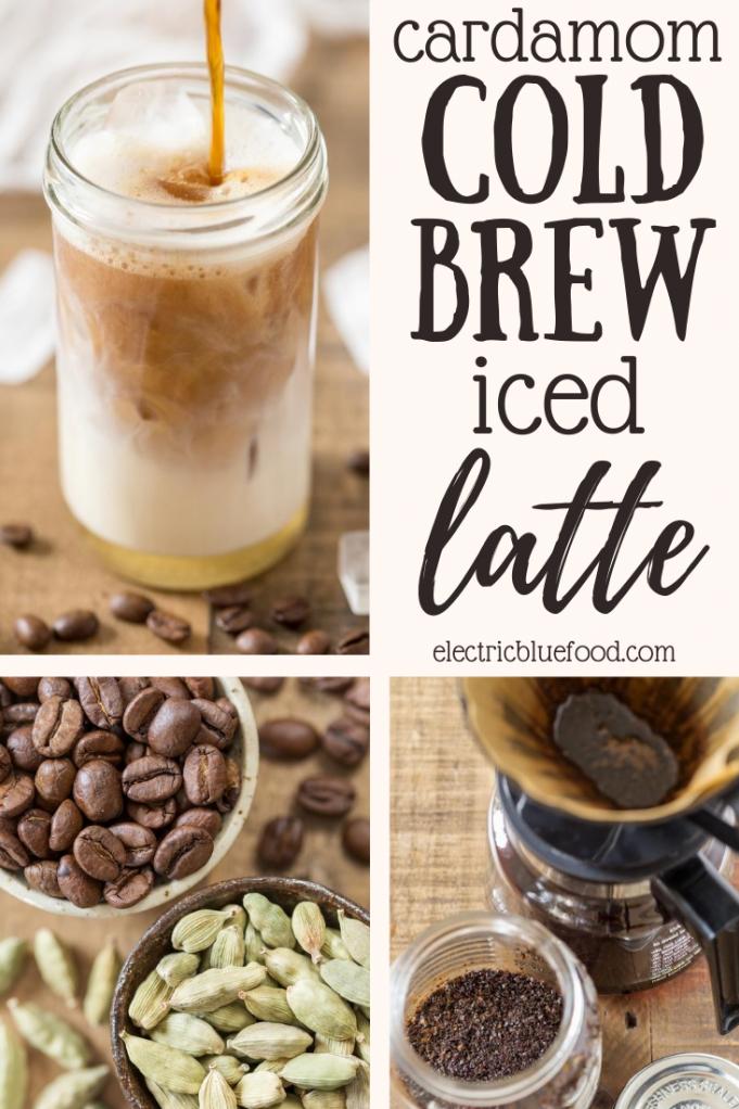  Start your day off with a flavorful kick of iced cardamom coffee!