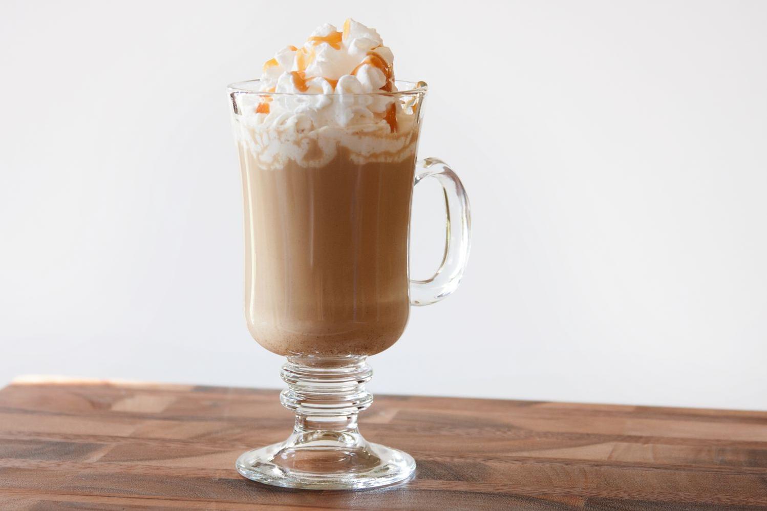  Start your day the Irish way with this Caramel Irish Cream Coffee!