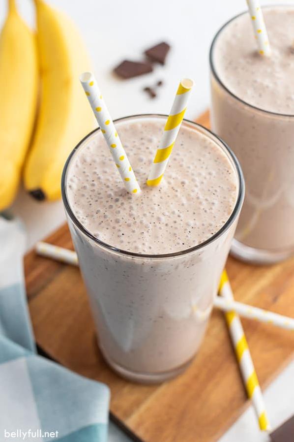  Start your day the right way with a delicious coffee-banana smoothie
