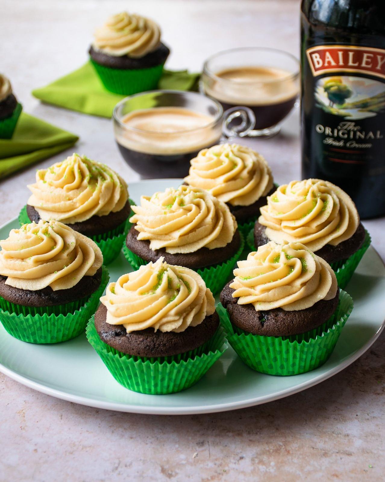  Start your day with a little bit of Irish spirit in these muffins!