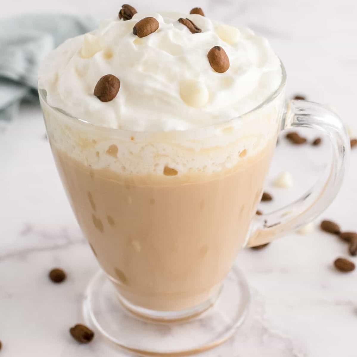  Sweet and creamy, our white chocolate latte is the ultimate indulgence!