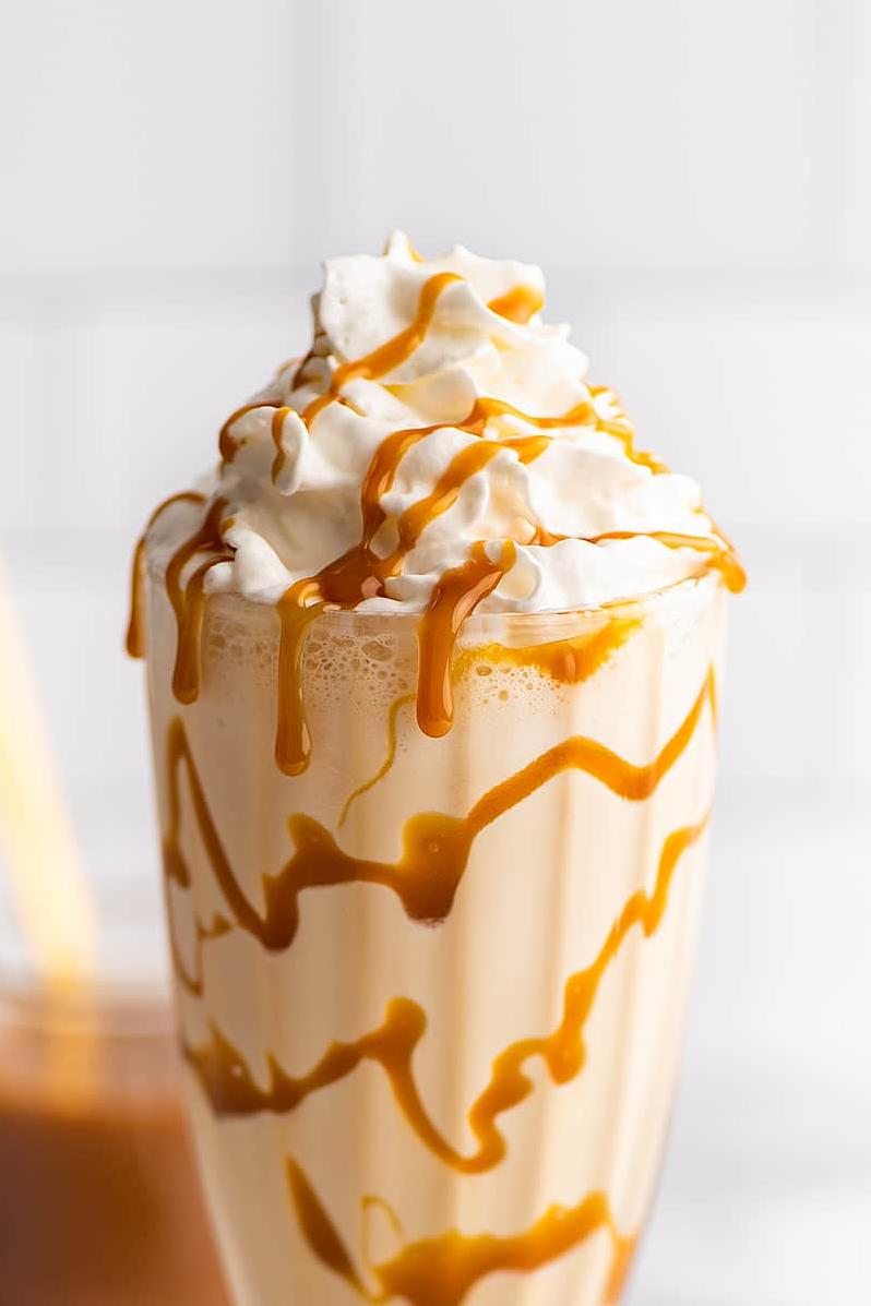  Sweet, creamy and refreshing, the Caramel Latte Milkshake is a perfect summer treat!
