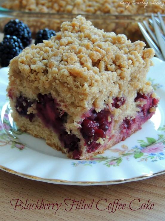  Sweet, juicy blackberries pair perfectly with tangy buttermilk and fluffy cake in this Blackberry Buttermilk Coffee Cake.