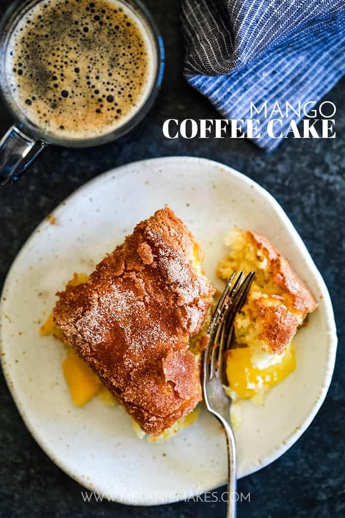  Sweet, tangy, and oh-so-delicious. This Mango Coffee Cake is a real crowd-pleaser.