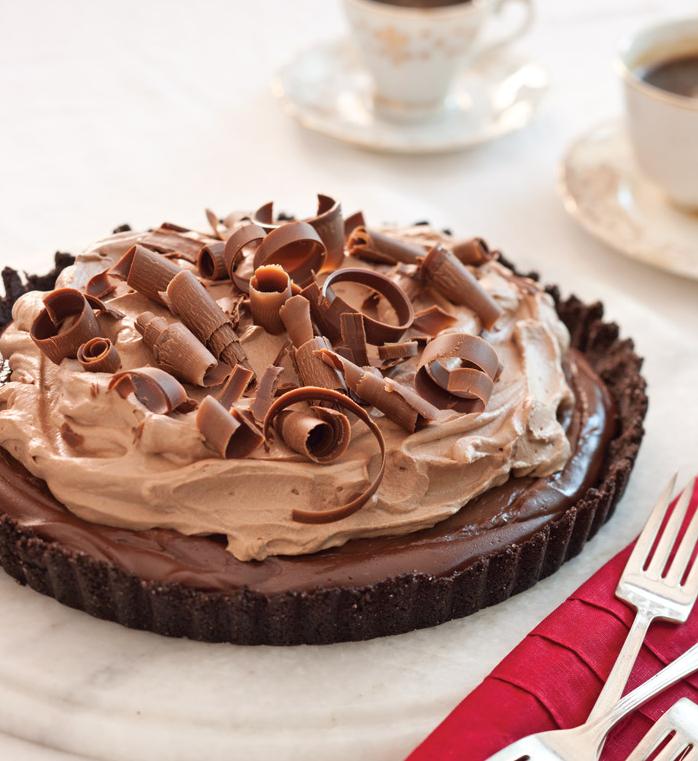  Take a sinfully delicious journey with our Chocolate Tart with Coffee Cream.