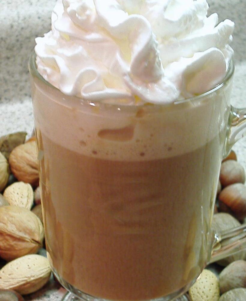  Take a sip and let the bold taste of the coffee blend with the nutty sweetness.
