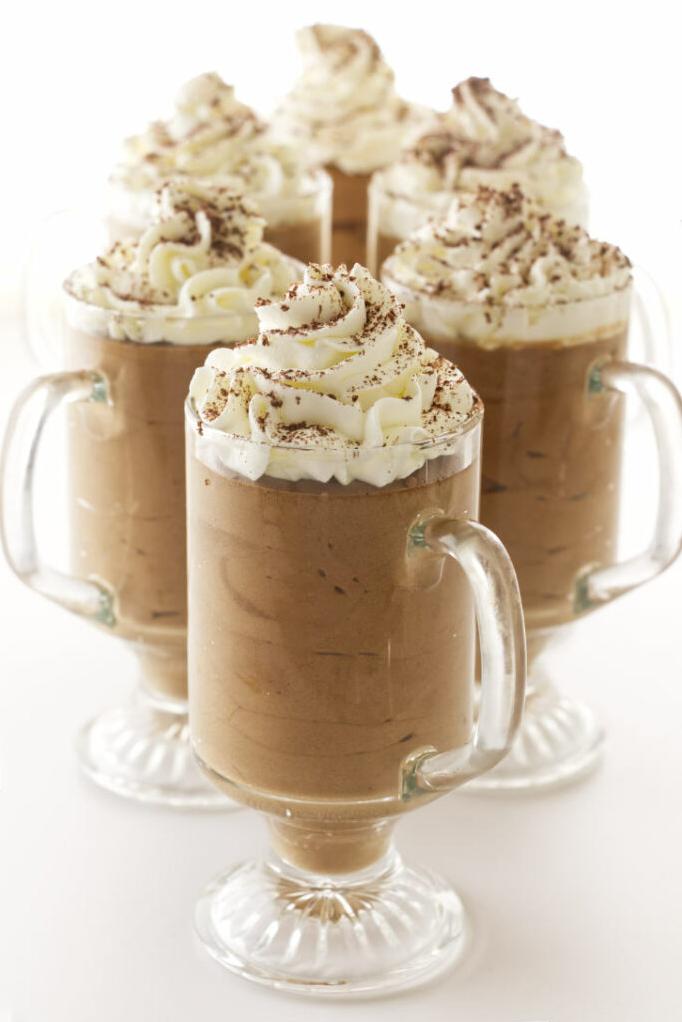  Take a sip of coffee bliss with each spoonful of this mousse.