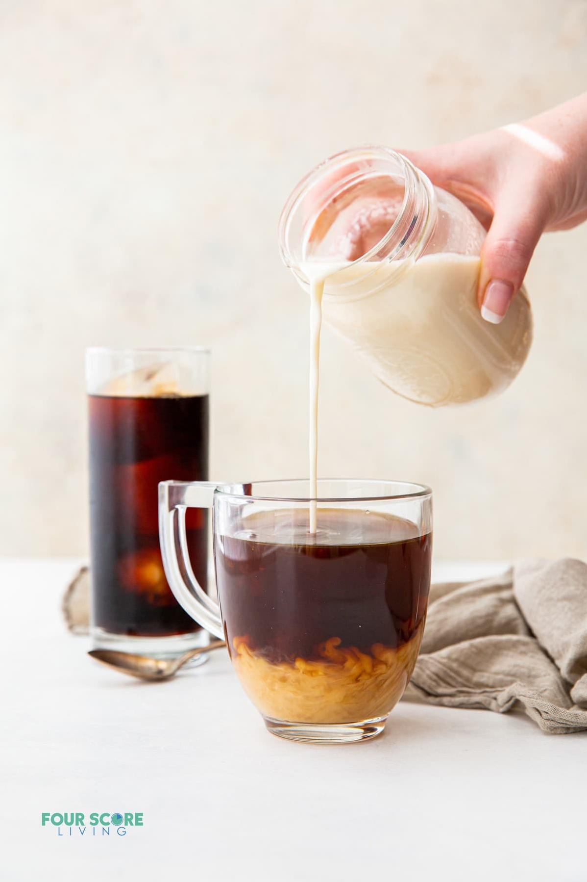  Take a sip of heaven with this creamy and flavorful Almond Coffee Creamer Mix.