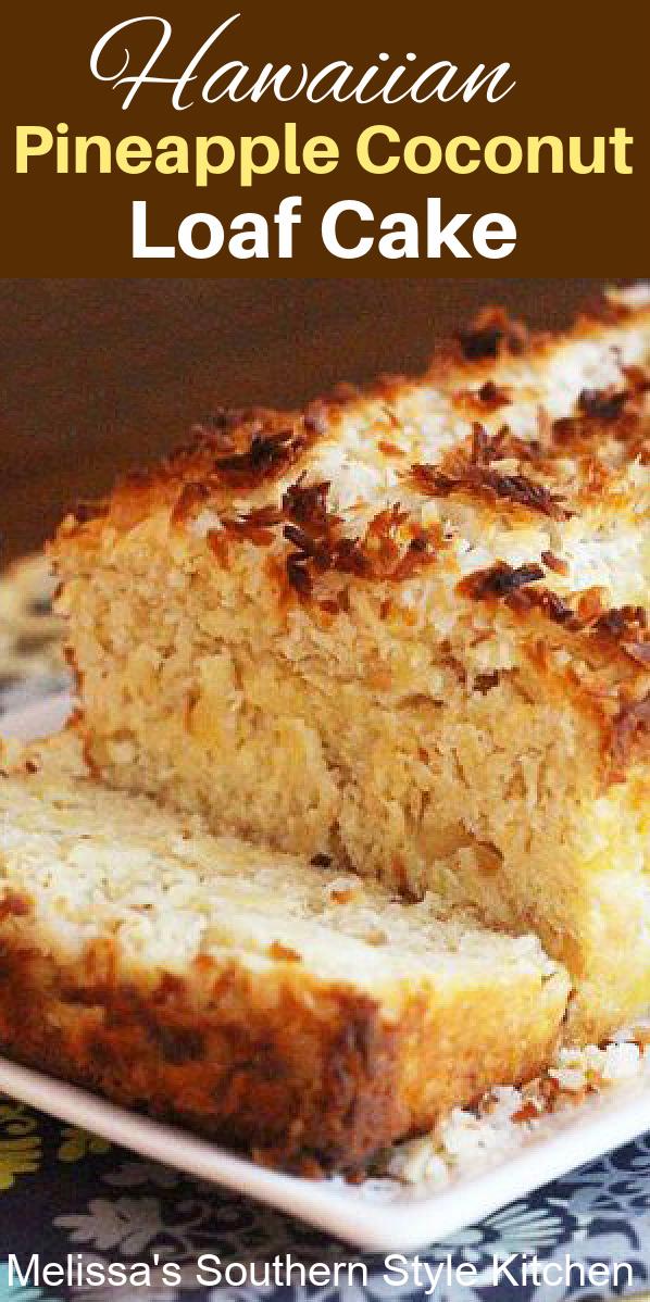  Take a trip to the beach with this island-inspired Coconut Pineapple Coffee Batter Bread/Cake