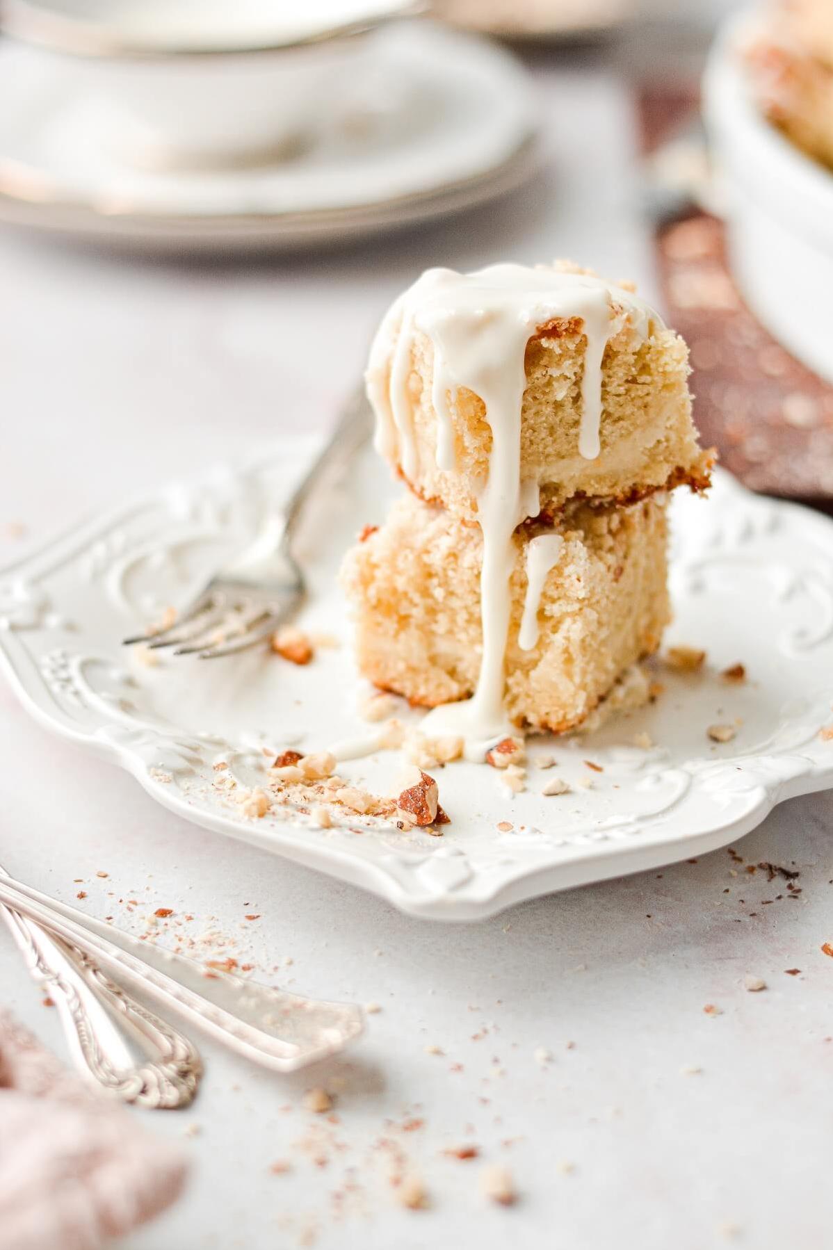  Take a whirlwind ride of flavors with a slice of almond paste twirl coffee cake.