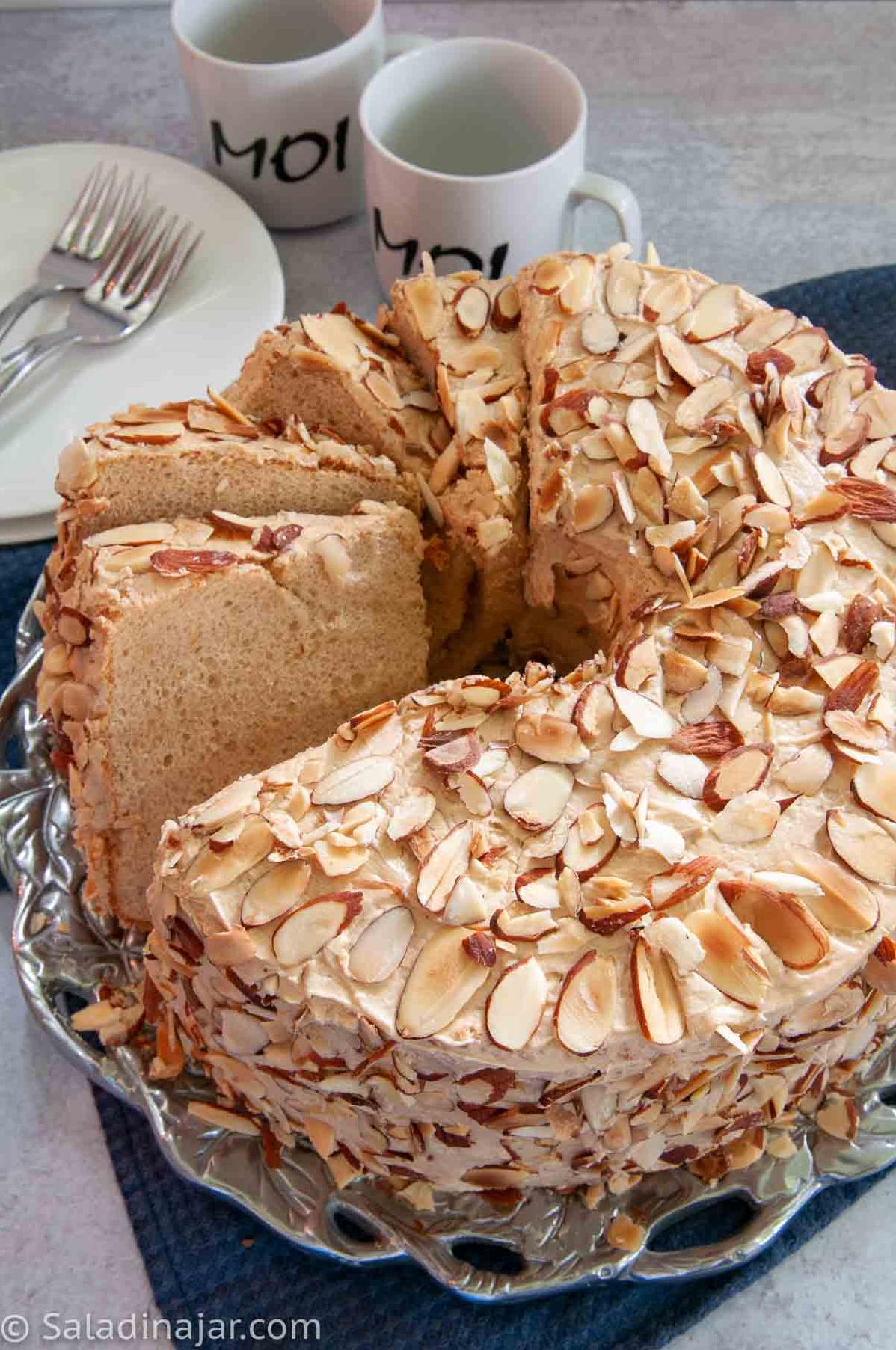  Take your taste buds to heaven with this Coffee Angel Food Cake