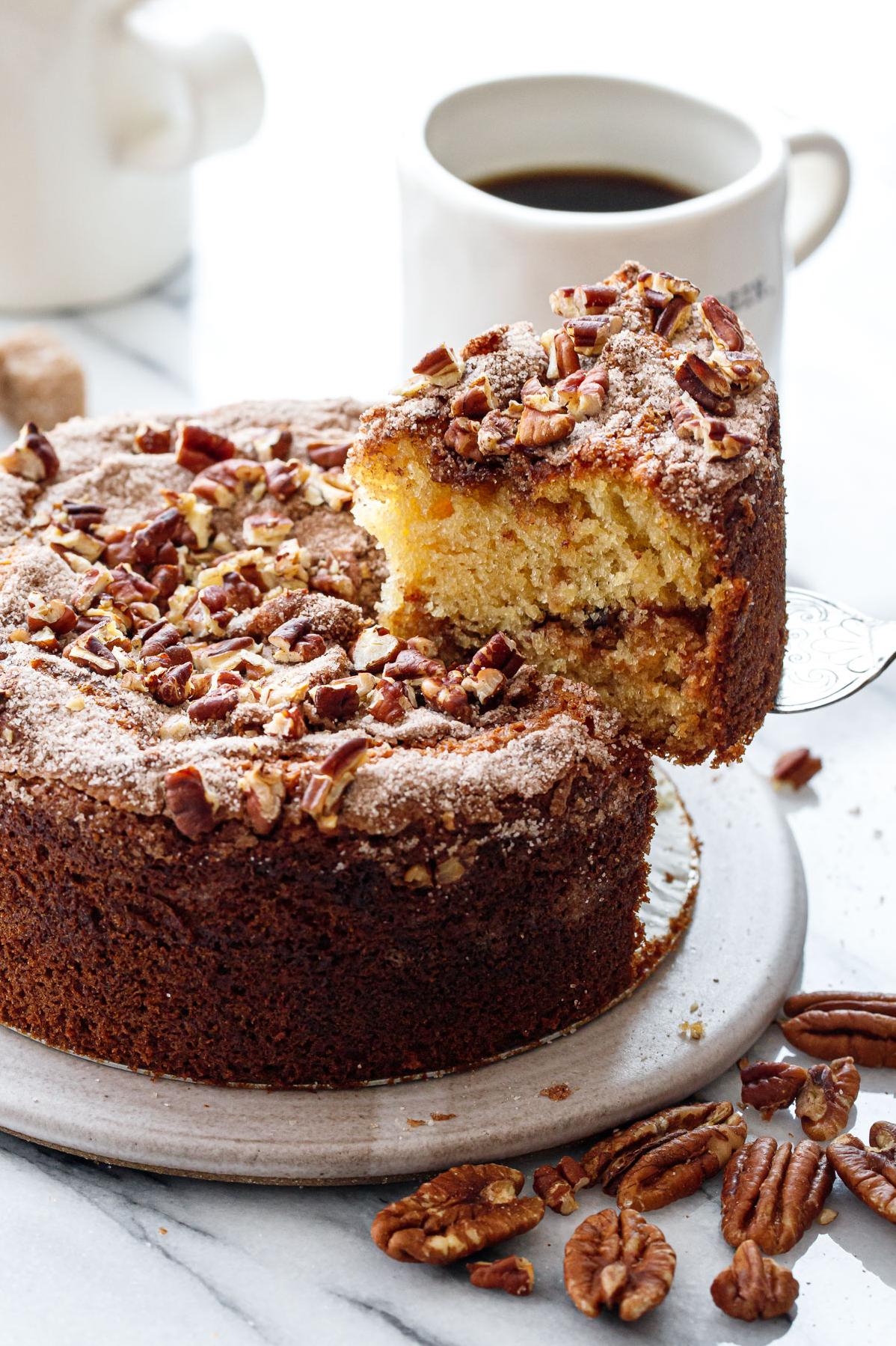  The aroma of cinnamon will fill your kitchen as you bake this beauty.