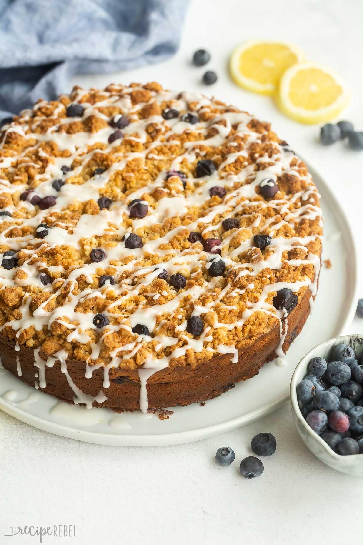  The aroma of our Blueberry Coffee Cake will fill your home and awaken your senses.