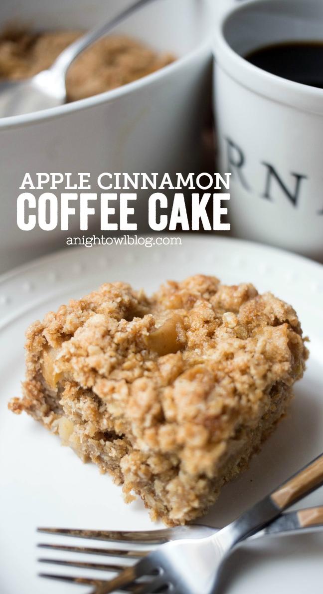  The aroma of the warm apple cake will make your kitchen smell heavenly.