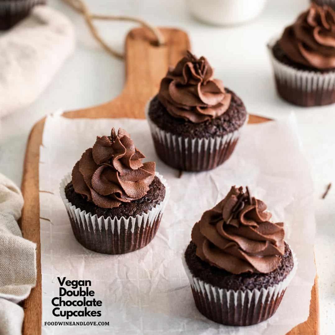  The chocolate frosting is an irresistible addition to these already delicious cupcakes.