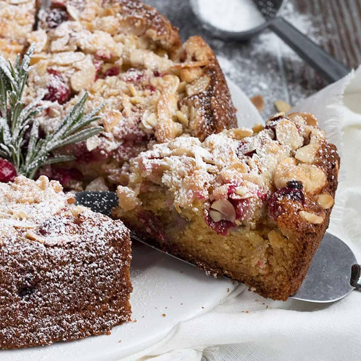  The combination of cranberries and blueberries makes this coffee cake the perfect balance of sweet and tart.