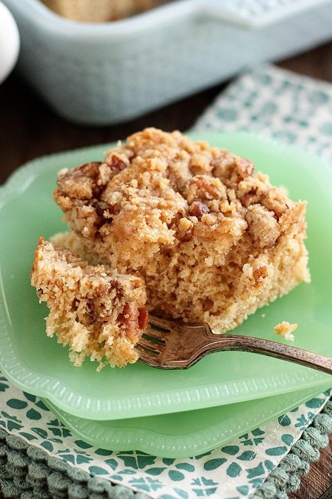  The crumbly streusel topping will leave you wanting more