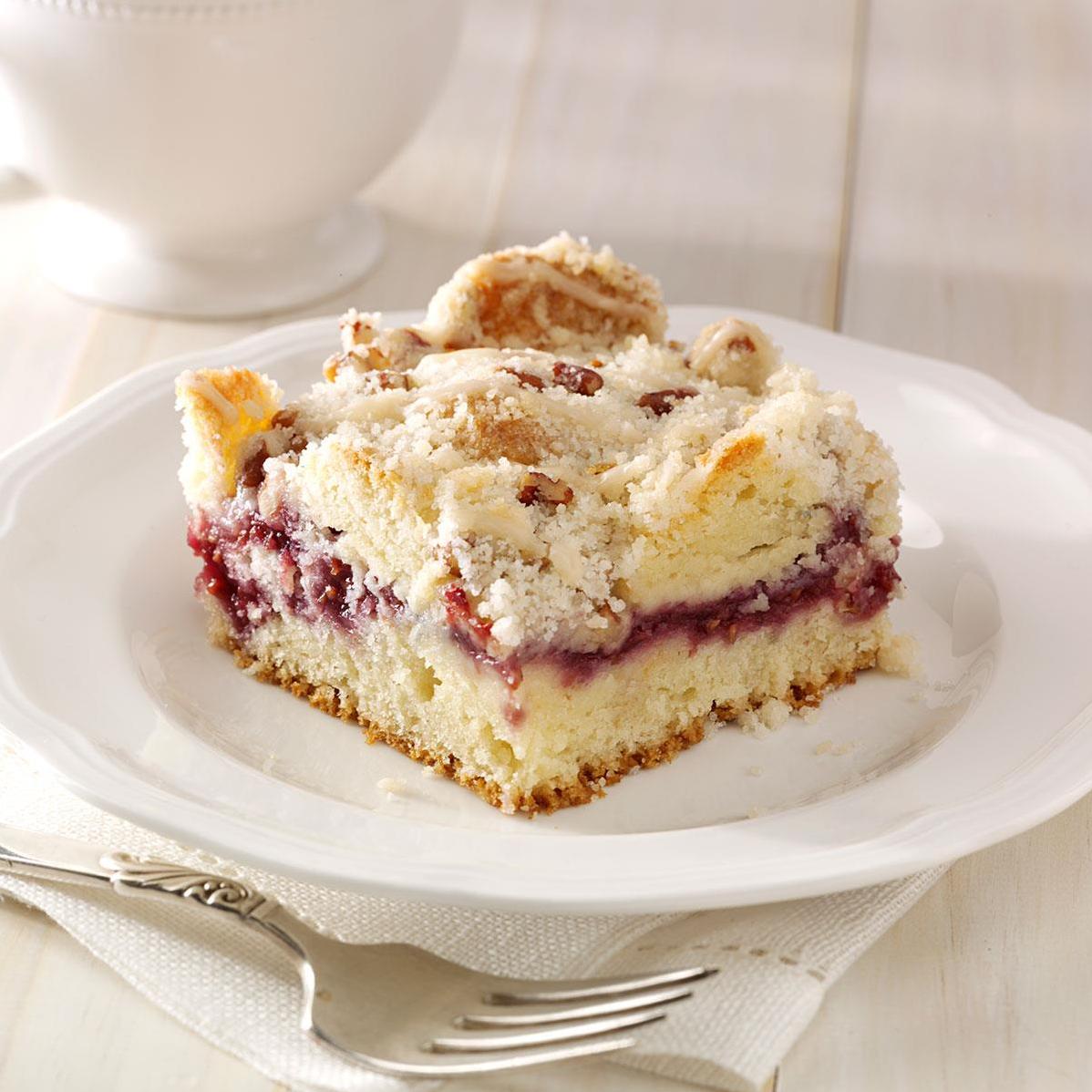  The perfect balance between tangy and sweet, this Raspberry Coffee Cake is sure to please.