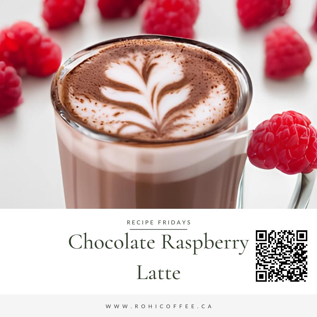  The perfect drink for chocolate lovers with a fruity twist.