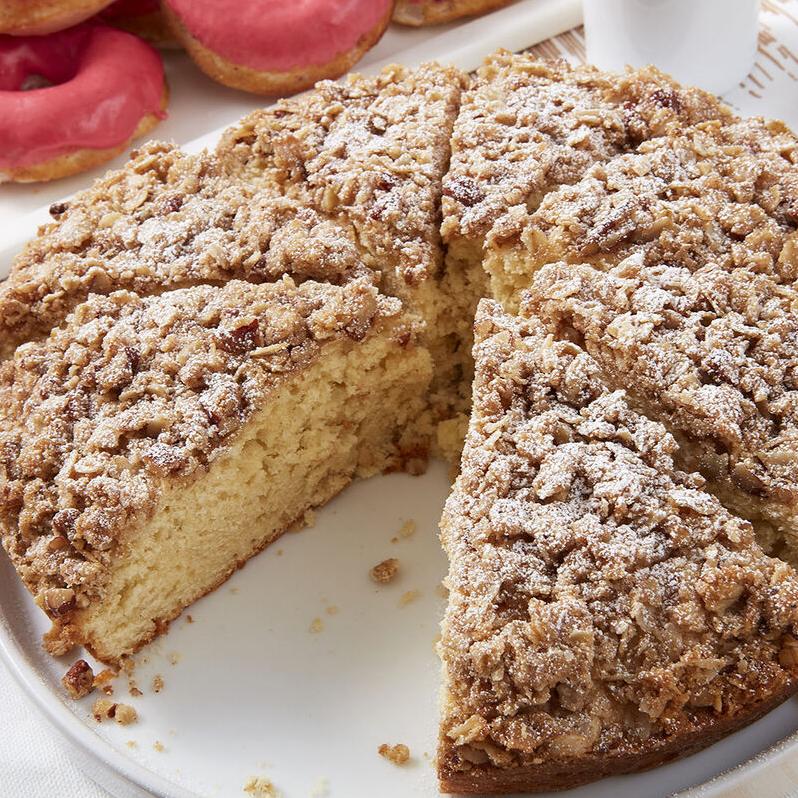  The perfect excuse to have cake for breakfast - Pecan Streusel Coffee Cake.