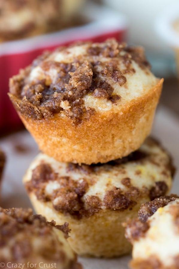  The perfect morning treat - Individual Coffee Cakes.