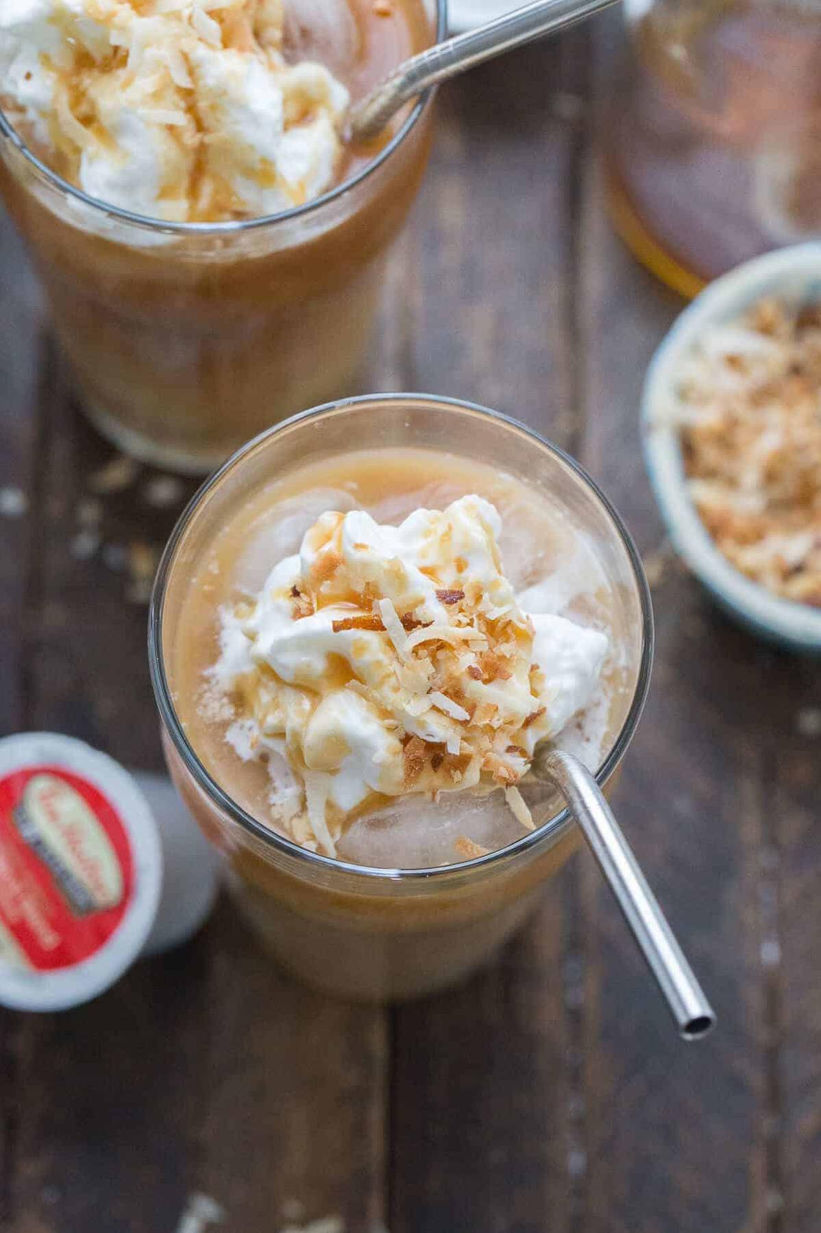  The ultimate latte for coconut lovers.