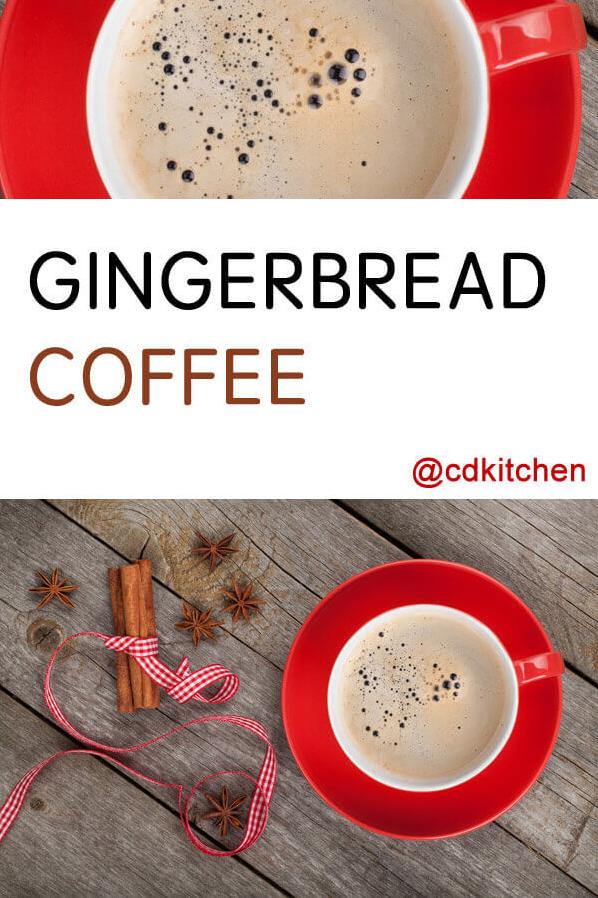  The warming flavors of gingerbread in every sip.