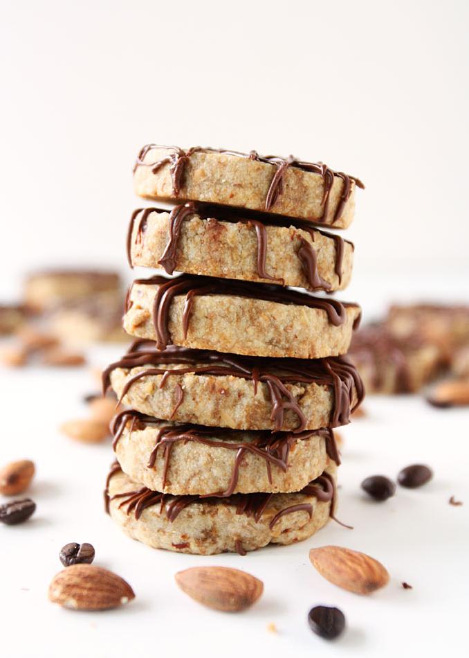  These Chocolate Coffee Almond Cookies are the ultimate comfort food for coffee lovers!