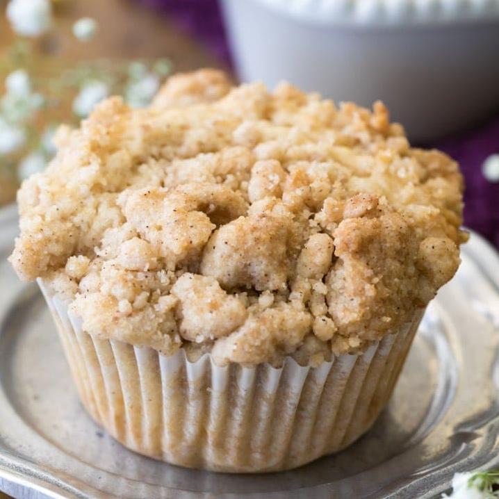  These Coffee Cake Streusel Muffins are sure to be your new breakfast favorite!