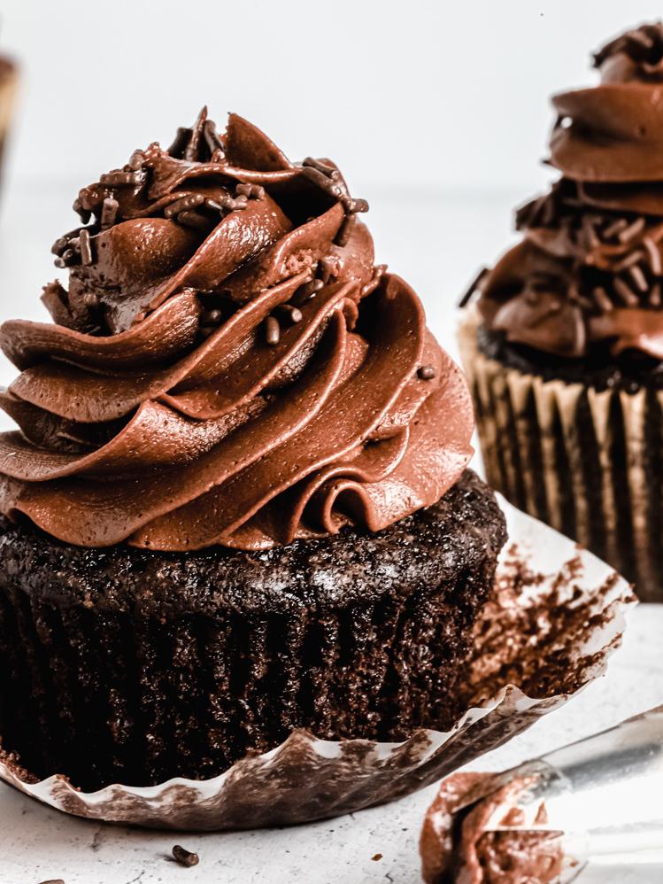  These cupcakes are a chocolate and coffee lover's dream come true!