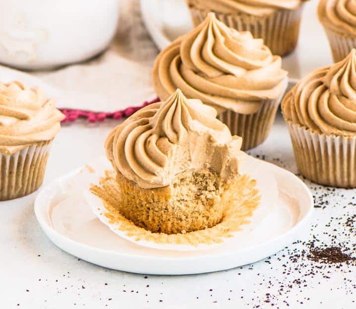  These cupcakes are a perfect complement to your morning cup of joe.