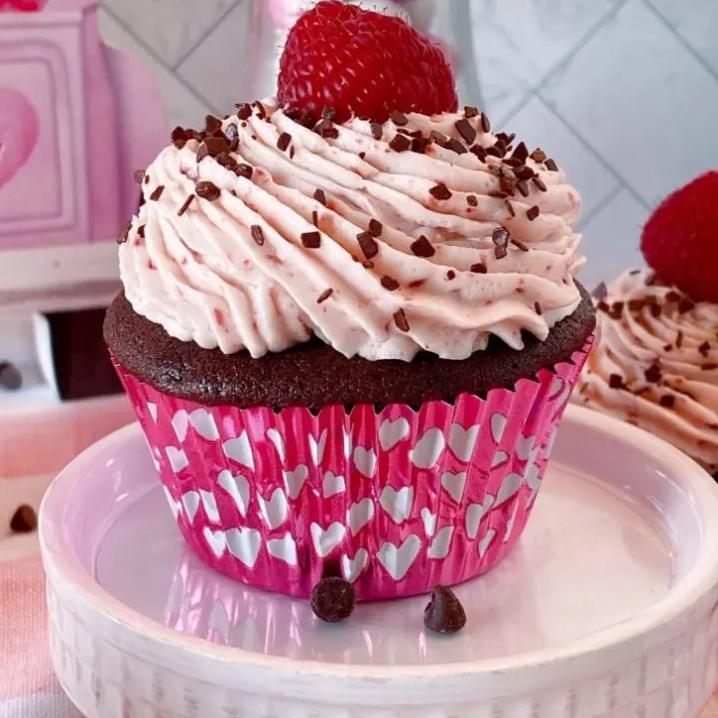  These cupcakes are berry delicious! 🍓🧁